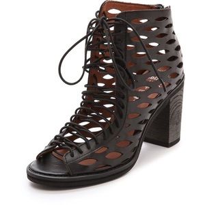 Jeffrey Campbell Cors Cut Block Heel Sandals!